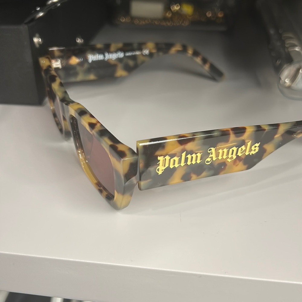 Palm Angels sunglasses tortoise